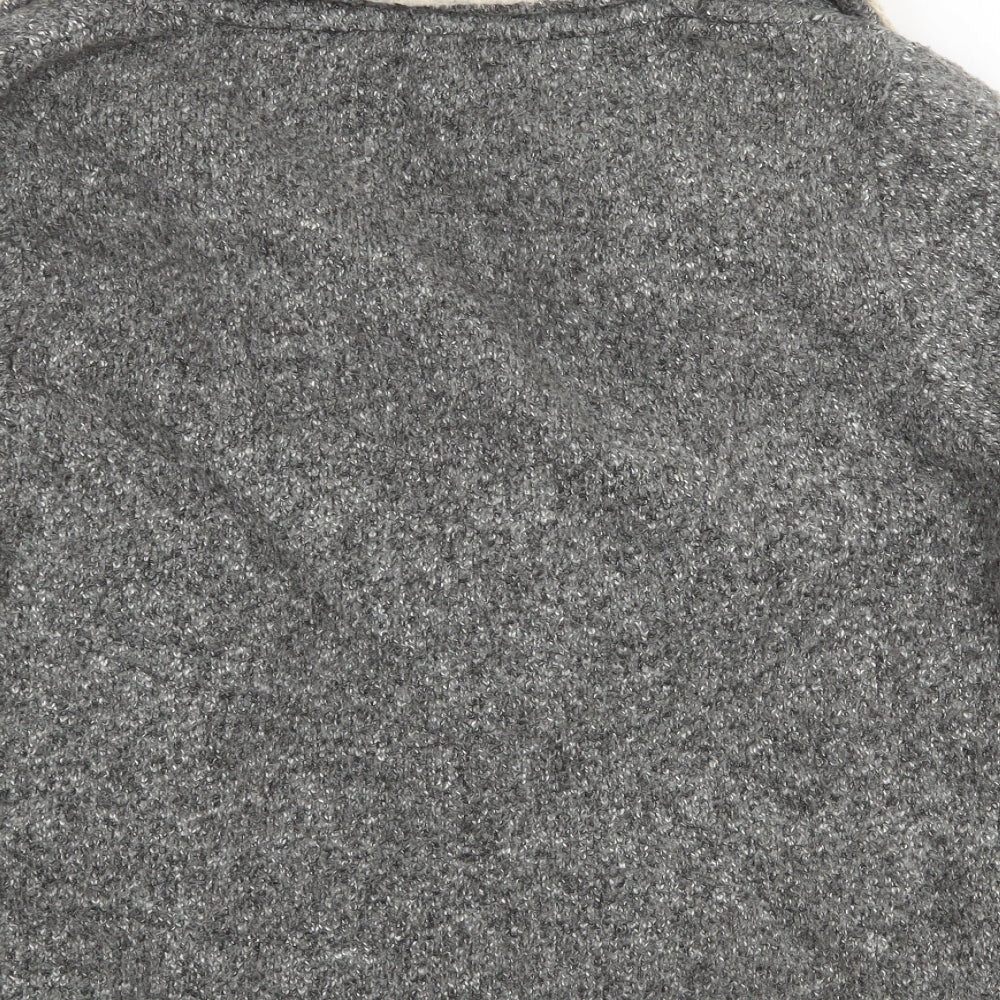 Zara Womens Grey   Jacket Coatigan Size S