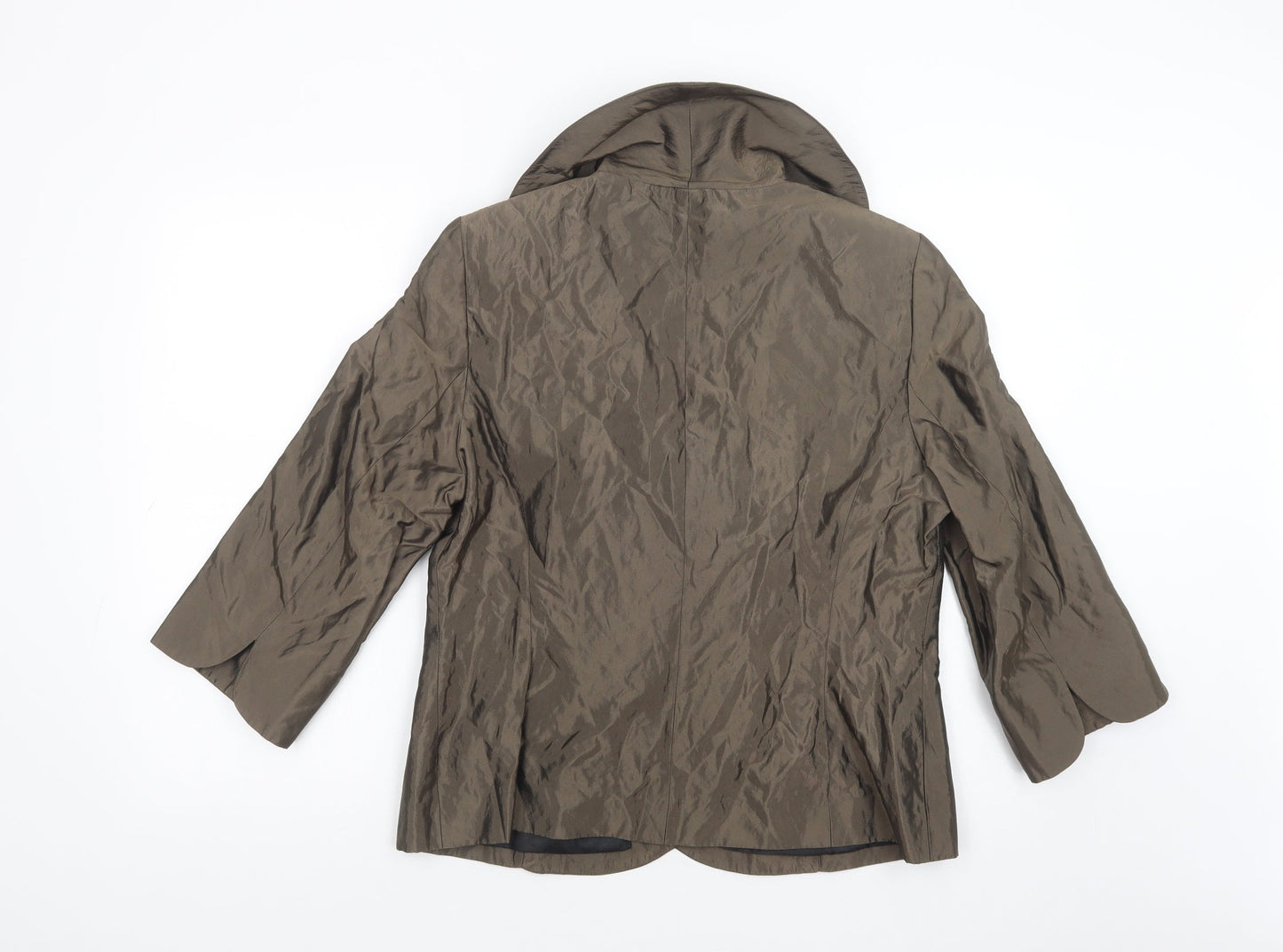 Alex & Co. Womens Brown   Jacket Blazer Size 16  Tie
