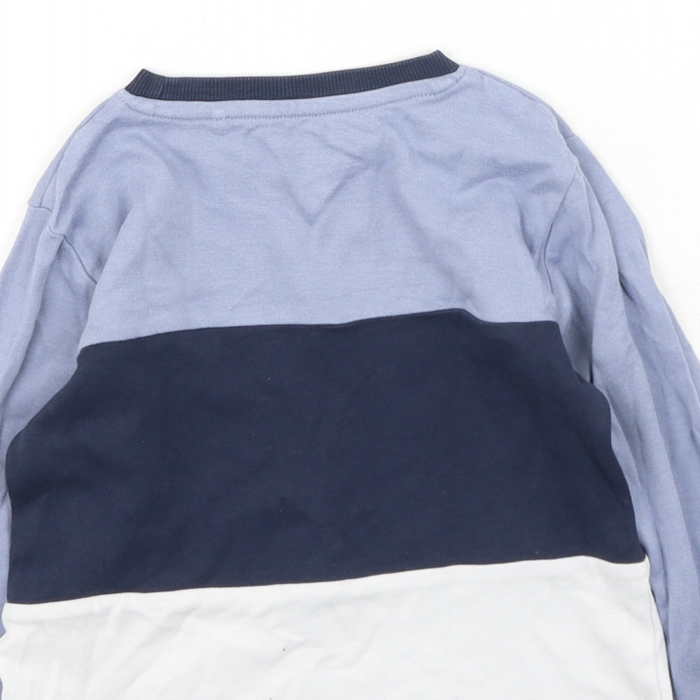 Next  Boys Multicoloured  Cotton Basic Casual Size 2-3 Years Round Neck