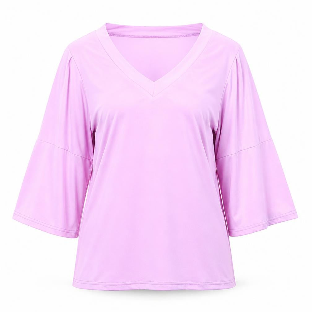 Preworn Womens   Polyester Basic Blouse Size M Scoop Neck