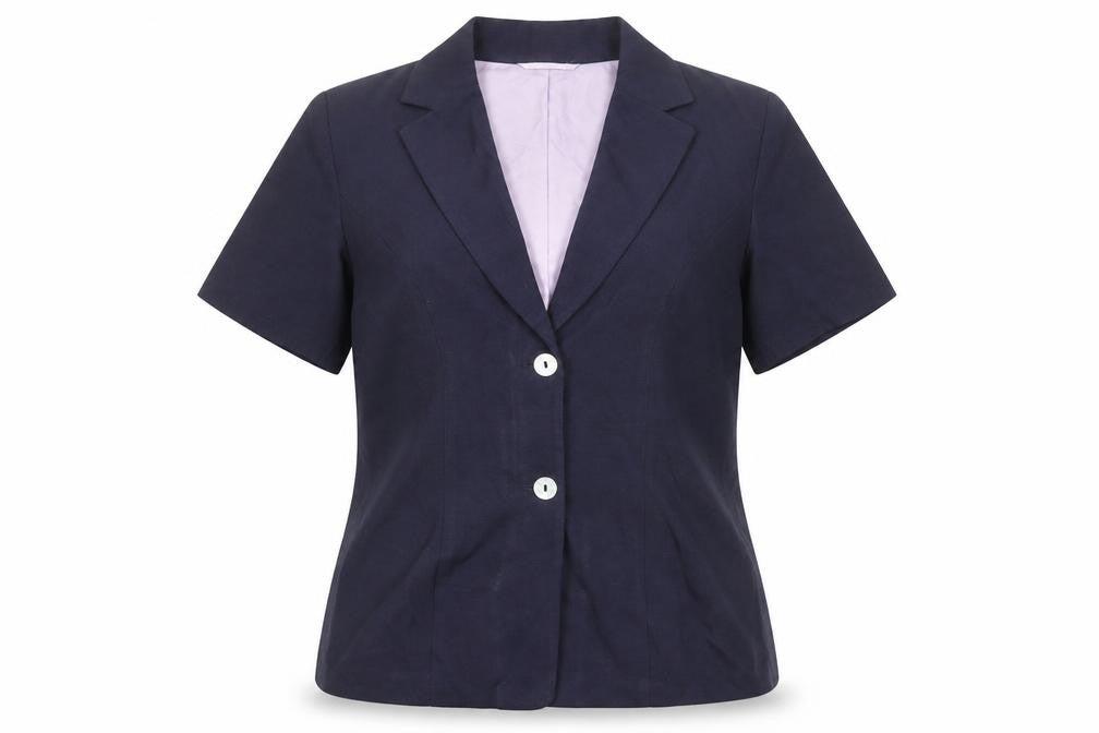 Dorothy Perkins Womens Blue   Jacket Blazer Size 12  Button