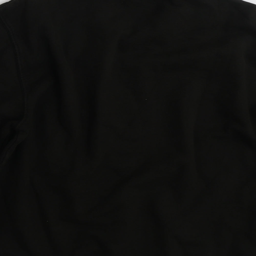 Best Womens Black  Cotton Pullover Sweatshirt Size L  Pullover - Size M-L