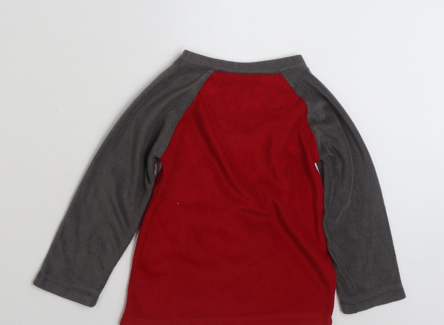 Dunnes Stores Boys Red  100% Polyester Pullover Sweatshirt Size 5-6 Years  Pullover - Christmas