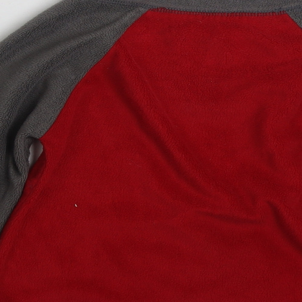 Dunnes Stores Boys Red  100% Polyester Pullover Sweatshirt Size 5-6 Years  Pullover - Christmas