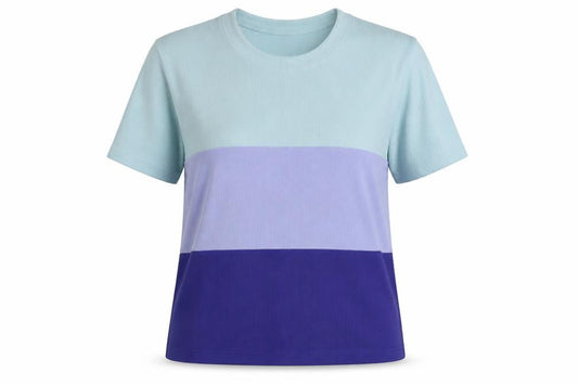 Preworn Womens Multicoloured Colourblock Polyester Pullover Sweatshirt Size M  Pullover - Size M-L