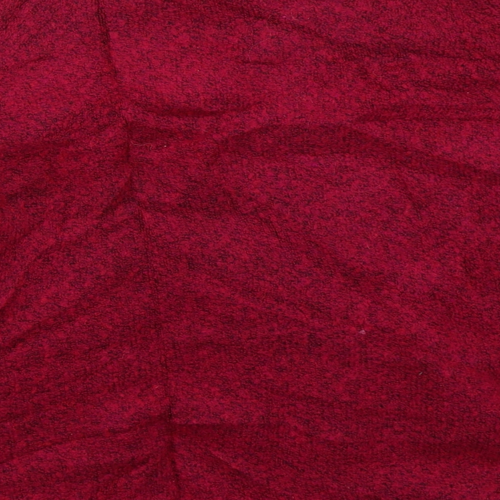 Marks and Spencer Womens Pink Crew Neck  Acrylic Pullover Jumper Size L