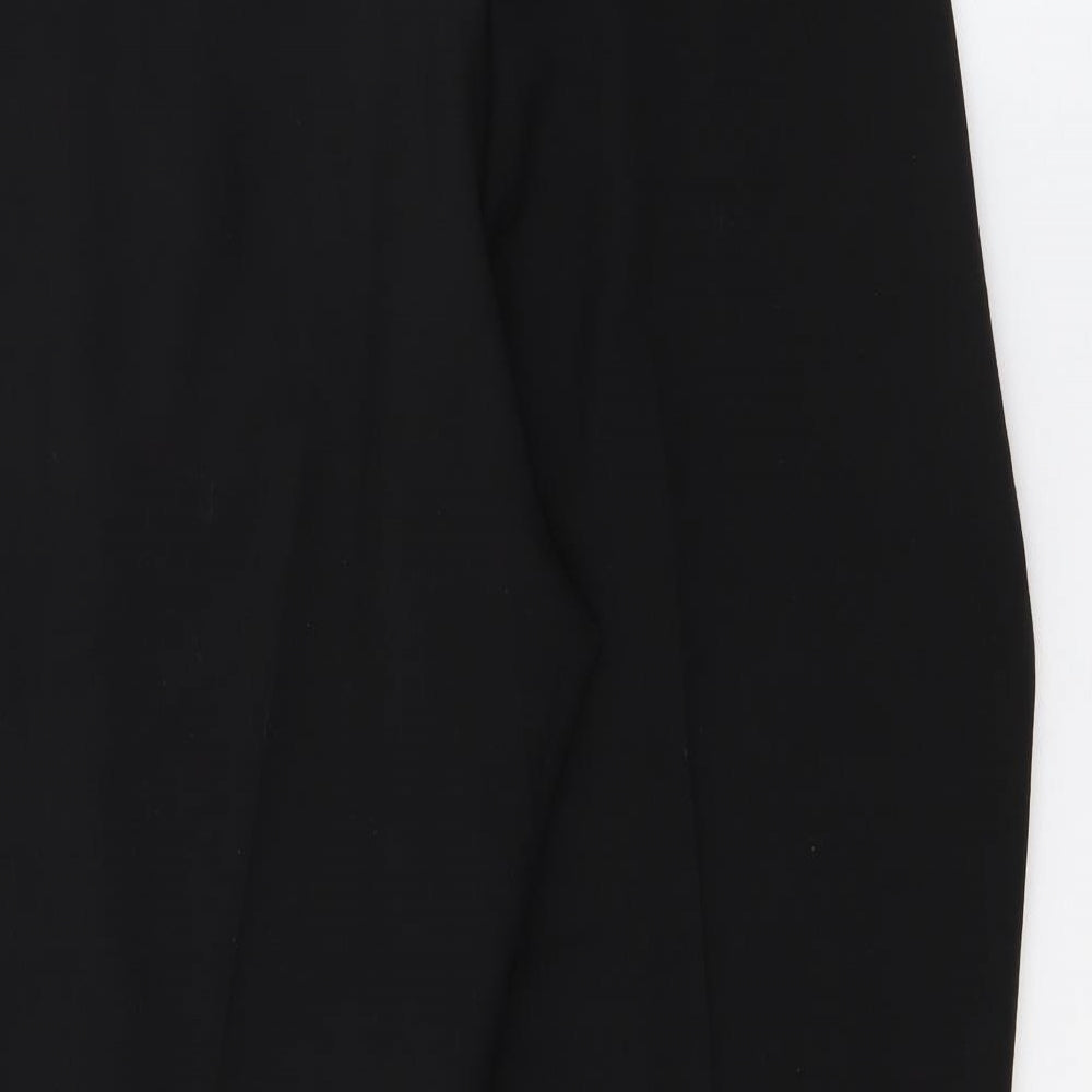 Classic Womens Black  Polyester Trousers  Size 18 L24 in Regular