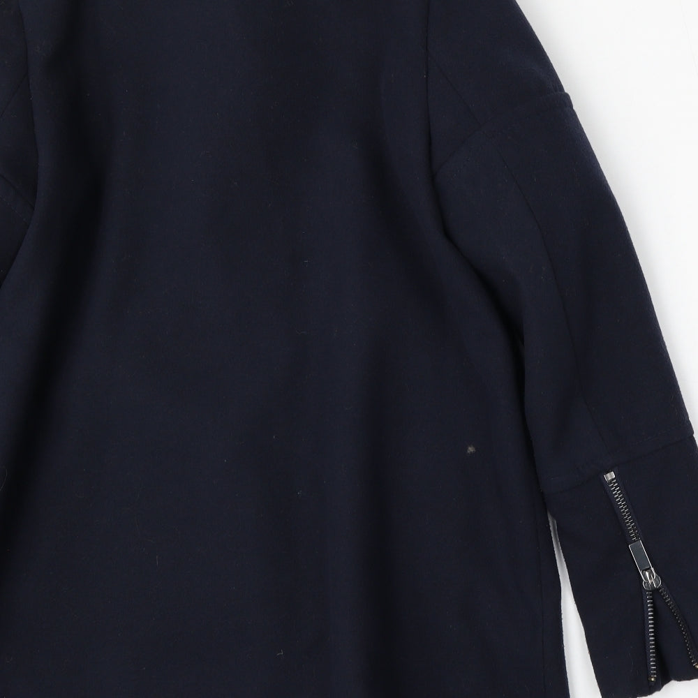 Mango Mens Blue   Jacket  Size M  Zip