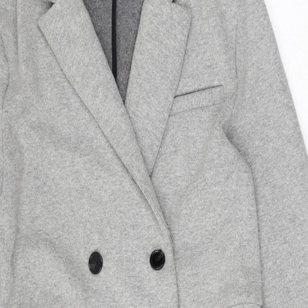 TRF Outerwear Womens Grey   Jacket  Size S  Button