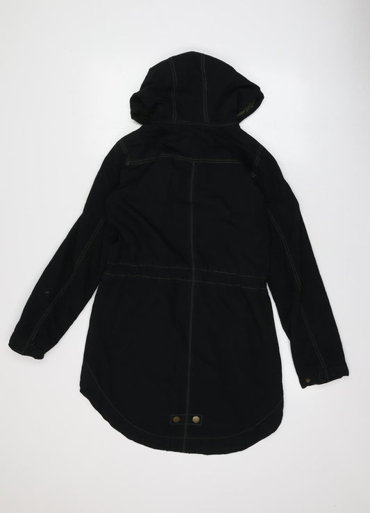 H&M Womens Green   Parka Jacket Size 8