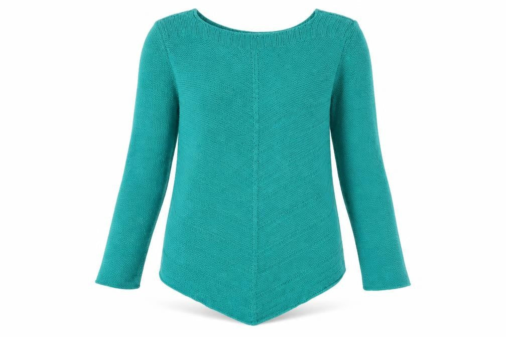 Gerard Womens Blue Boat Neck  Acrylic Pullover Jumper Size M