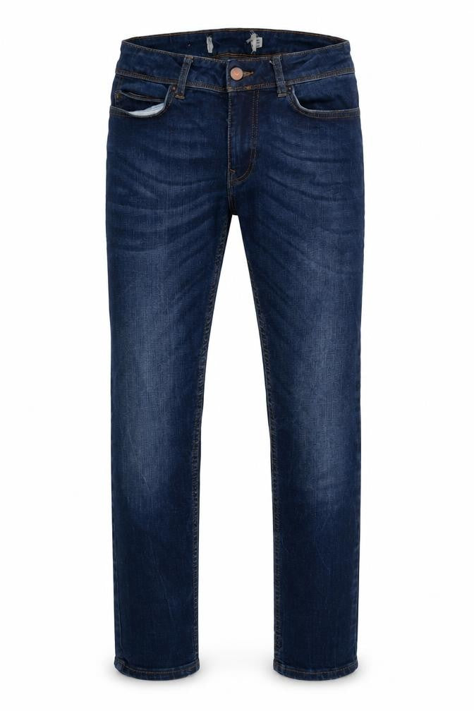 Preworn Mens Blue  Cotton Skinny Jeans Size 28 in L27 in Regular Zip