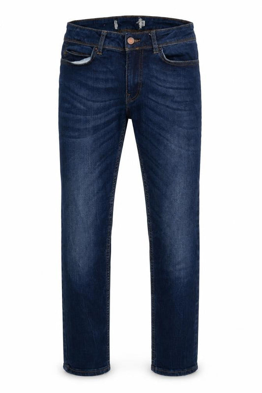 Preworn Mens Blue  Cotton Skinny Jeans Size 28 in L27 in Regular Zip