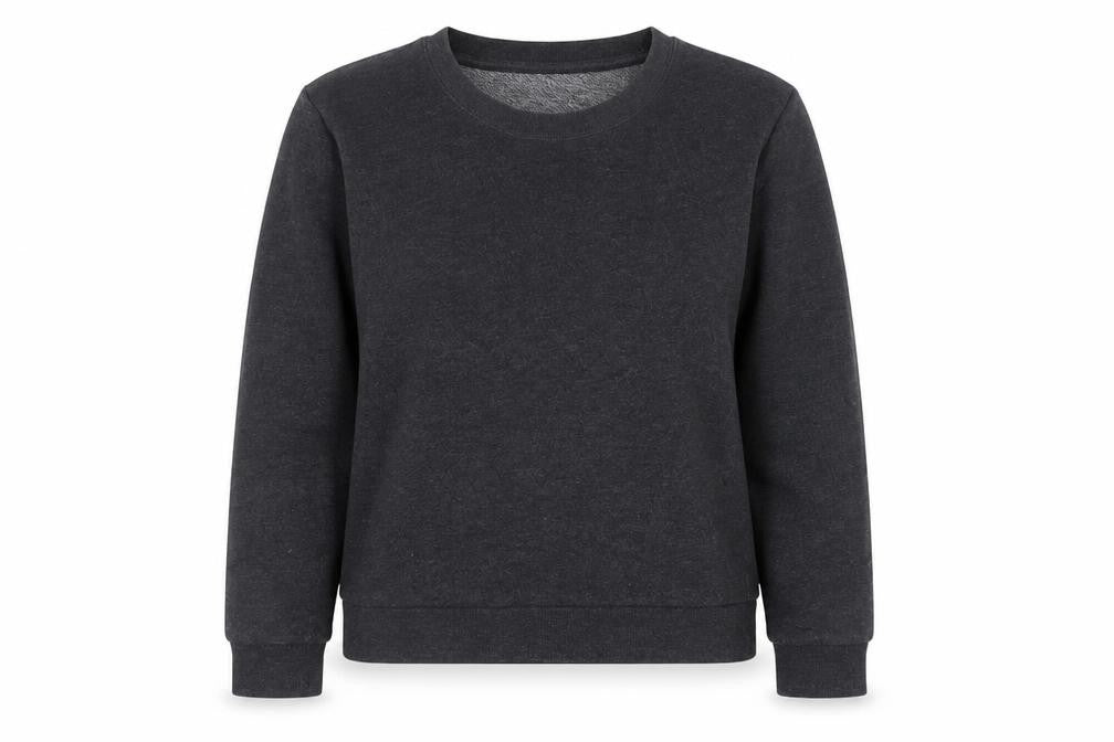 H&M Womens Grey Crew Neck  Polyester Pullover Jumper Size S