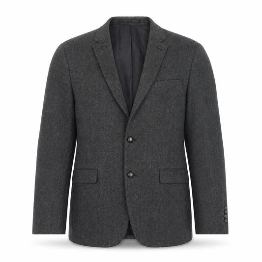 Cedarwood State Mens Grey Rain Coat Coatigan Size M