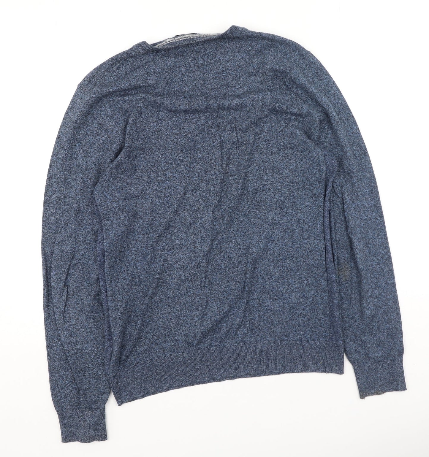 Burton Mens Blue  Cotton Henley Sweatshirt Size S