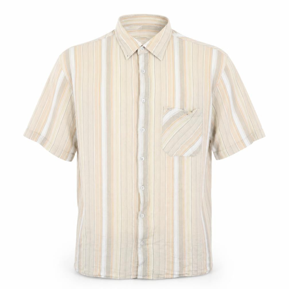 Camel Active Mens Multicoloured Striped Cotton  Polo Size XL Collared