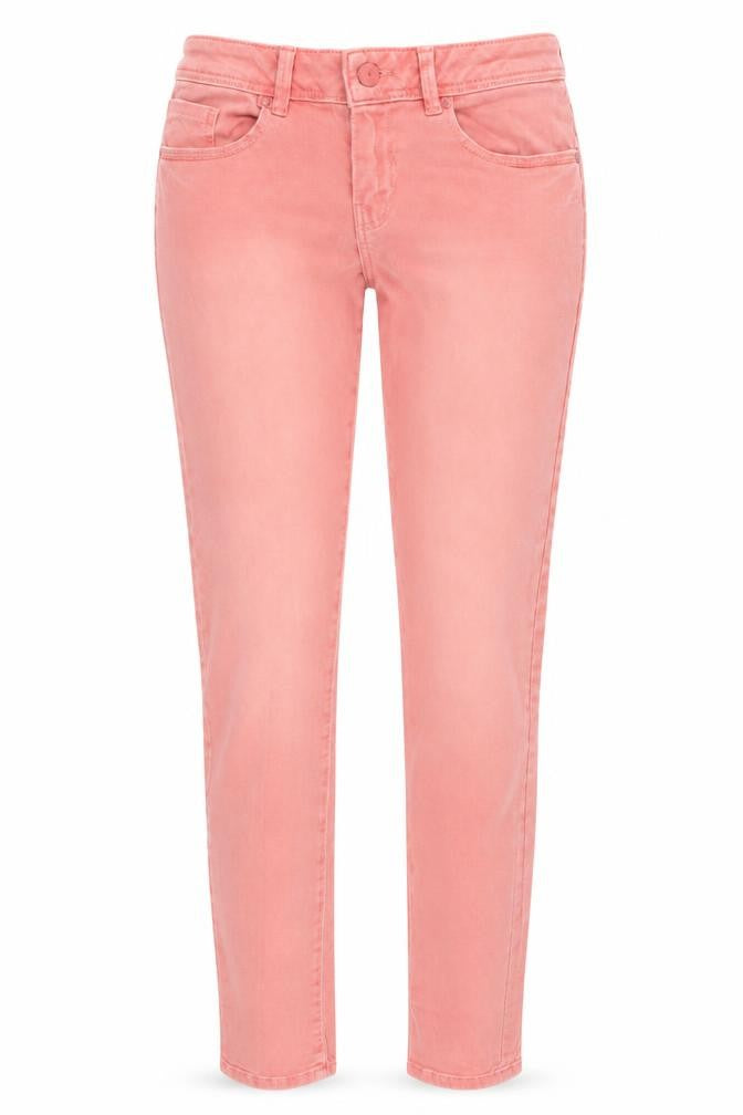 ASOS Womens Pink  Cotton Skinny Jeans Size 8 L30 in Regular Zip