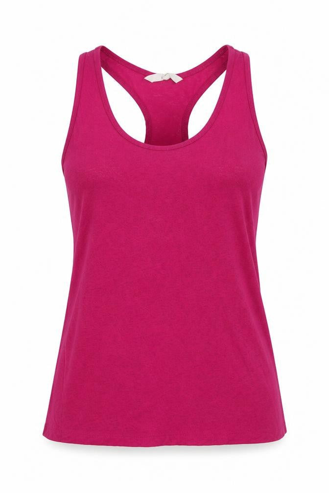 NEXT Womens Purple  Polyester Basic Tank Size 10 Round Neck Pullover