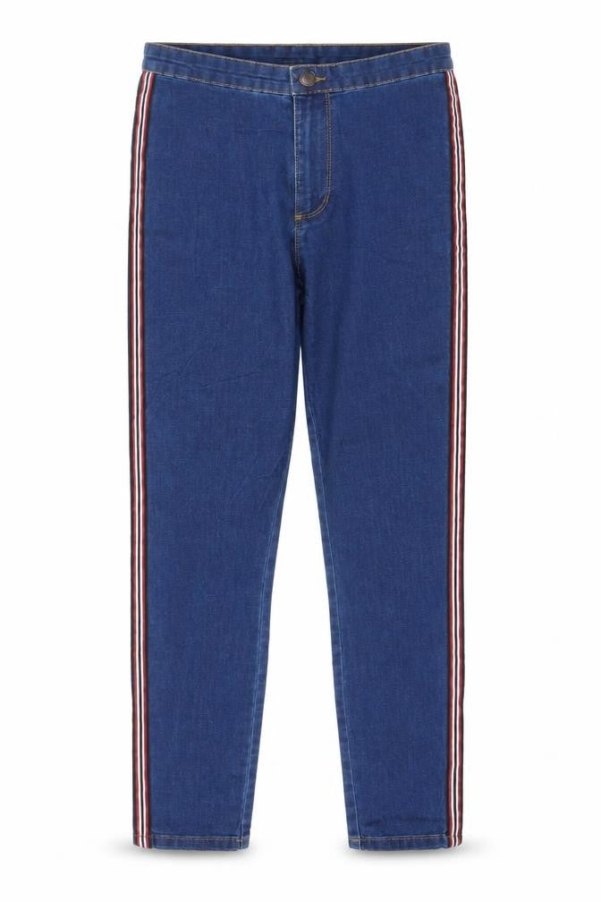 Denim & Co. Womens Blue  Cotton Jegging Jeans Size 10 L28 in Slim