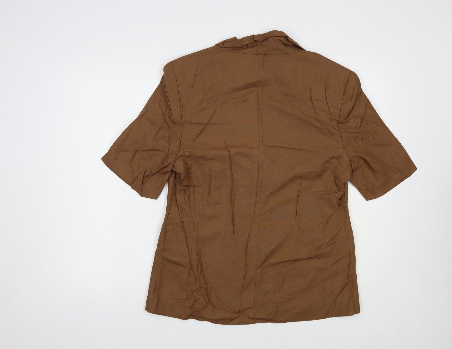 Steilmann Womens Brown   Jacket Blazer Size 14  Button