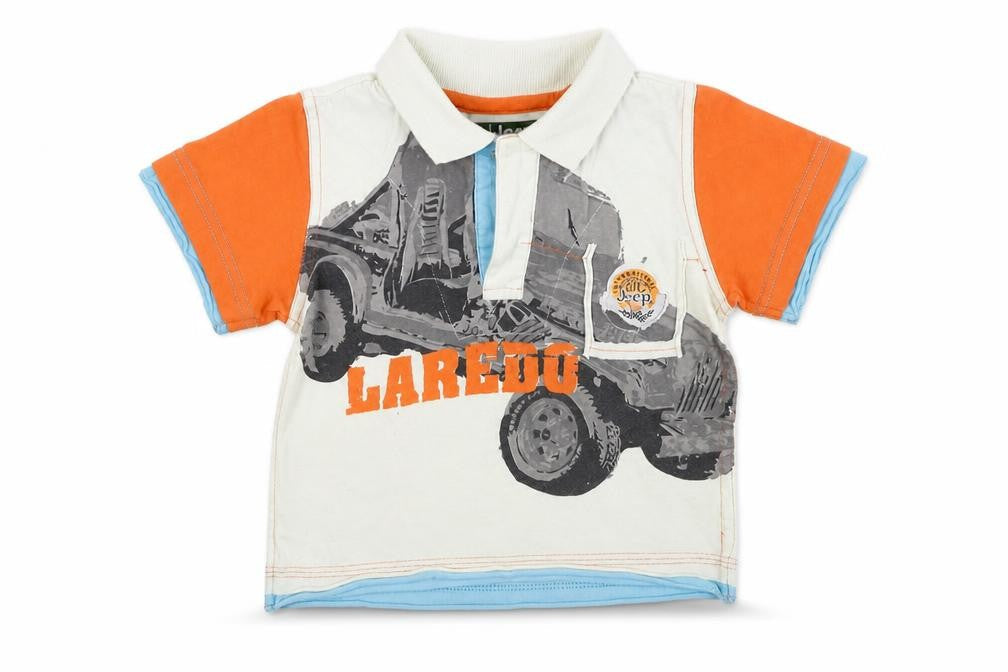 Jeep Boys Multicoloured  Cotton Basic Casual Size 12-18 Months Collared  - jeep