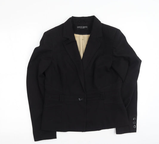 Dorothy Perkins Womens Black   Jacket  Size 14