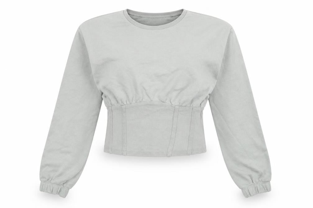 Candy Couture Girls Green Crew Neck  Cotton Pullover Jumper Size 13 Years
