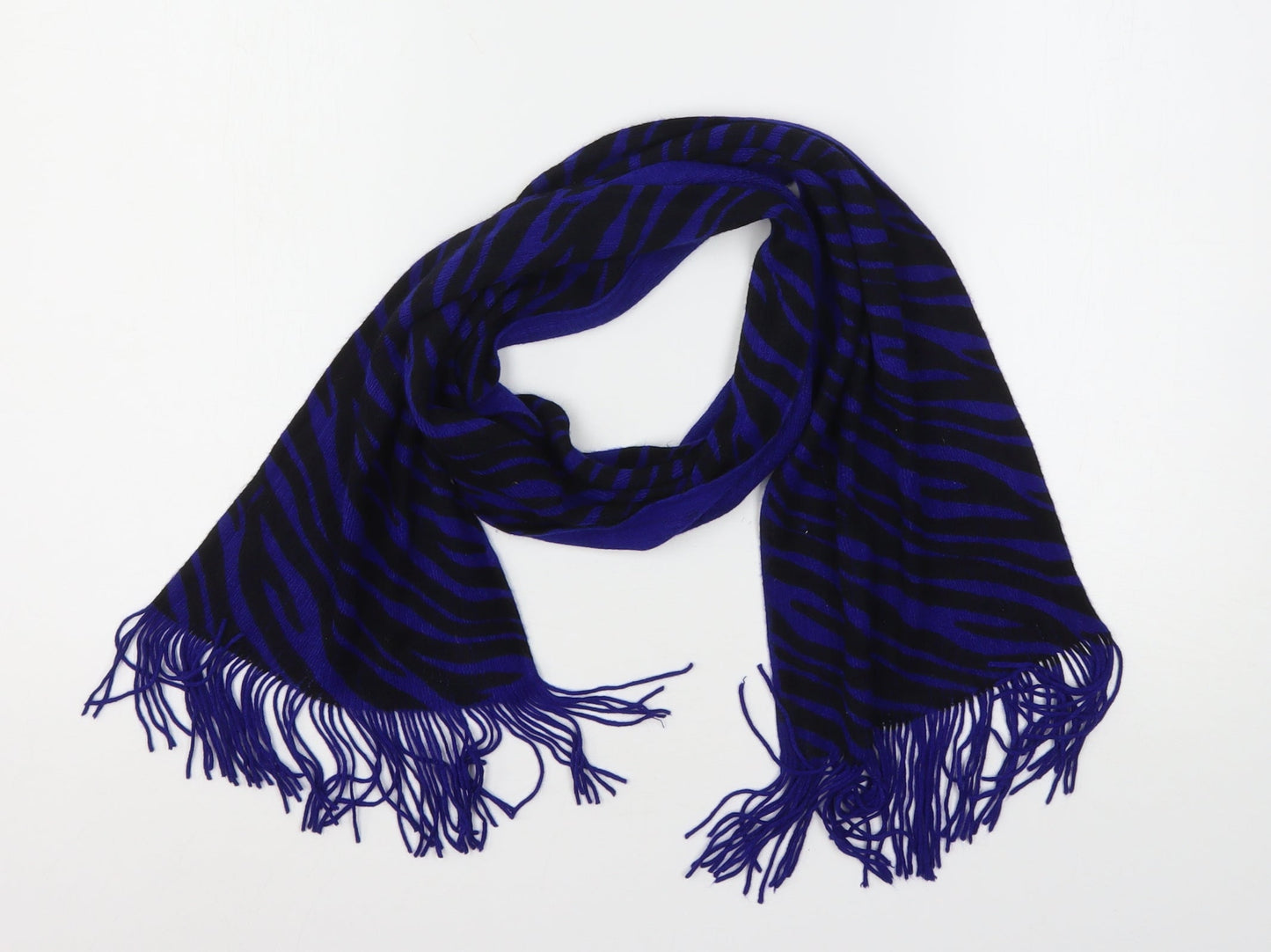 EWM Womens Multicoloured Animal Print Acrylic  Scarf