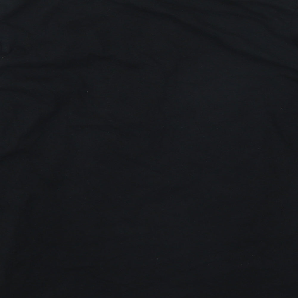 H&M Boys Black  Polyester Basic Casual Size 8 Years Round Neck  - Size 8-10