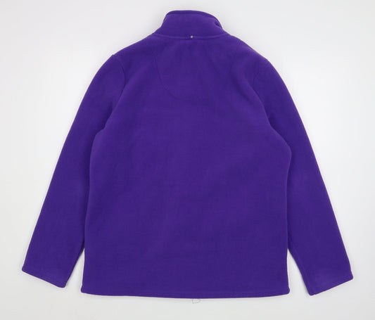 Marks and Spencer Womens Purple   Jacket  Size 12  Zip