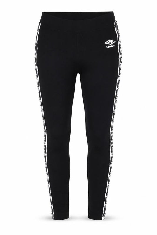 Umbro Womens Black  Cotton Jogger Leggings Size XS L25 in