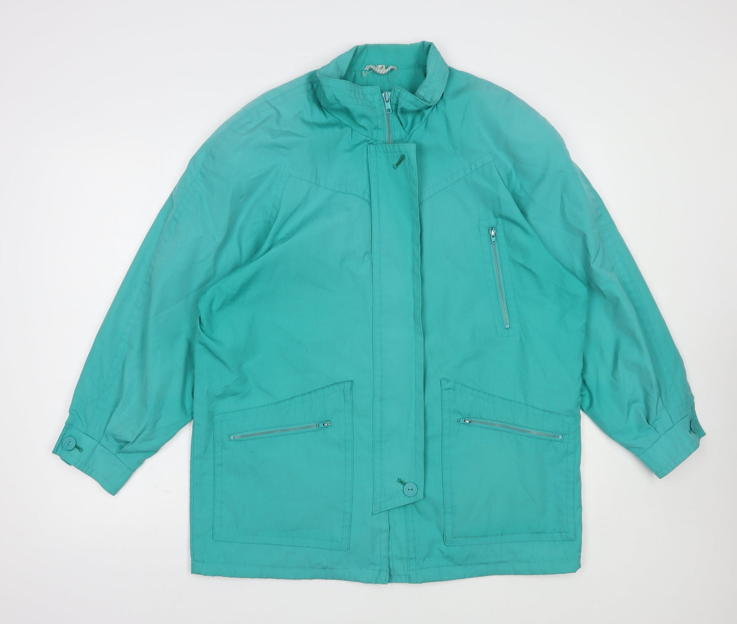 Telesport Womens Green   Jacket  Size 10  Button