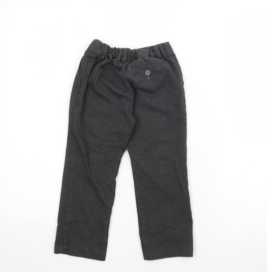 F&F Boys Grey  Polyester Capri Trousers Size 3-4 Years  Regular