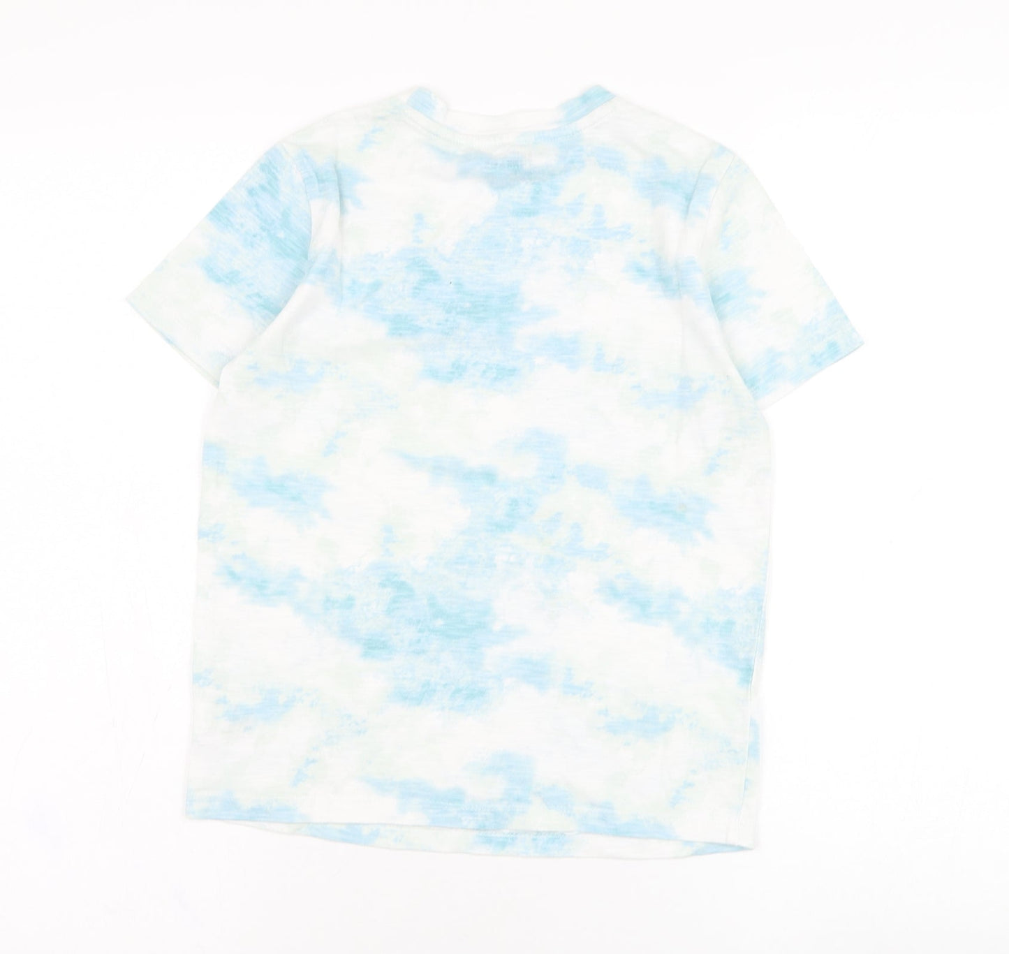 Epic Threads Boys Blue  Cotton Basic T-Shirt Size S Round Neck Pullover