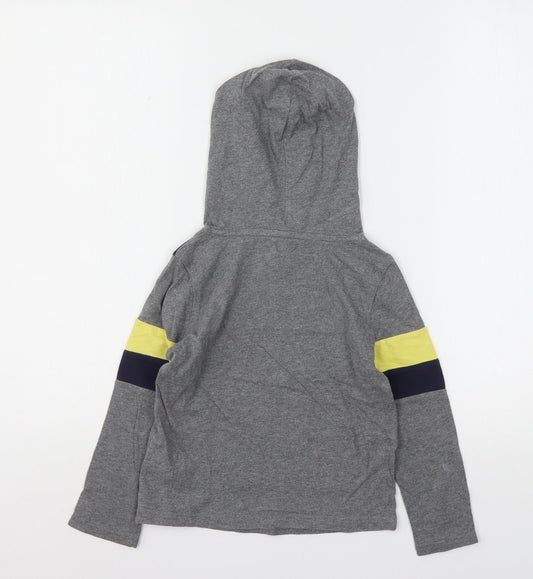 Gap Boys Multicoloured Colourblock Cotton Pullover Hoodie Size 4-5 Years