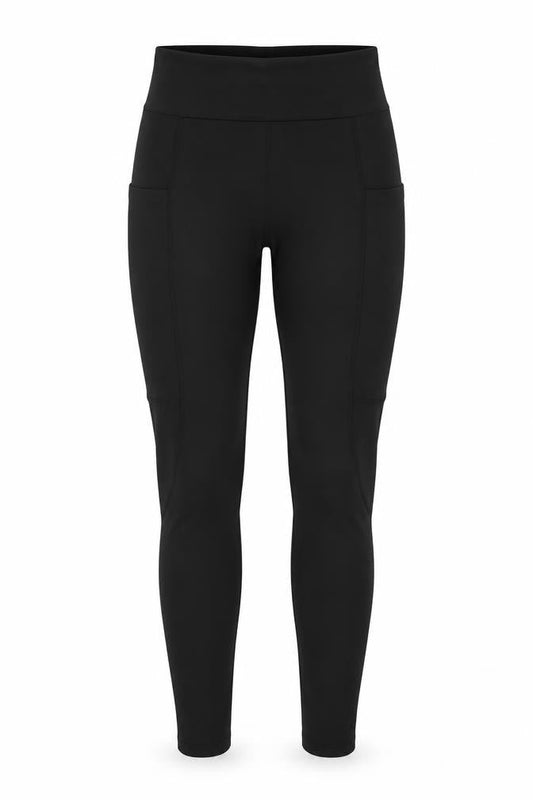 SheIn Womens Black  Polyester Cargo Leggings Size 6 L25 in
