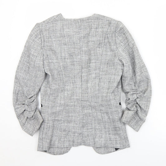 H&M Womens Grey   Jacket  Size 6