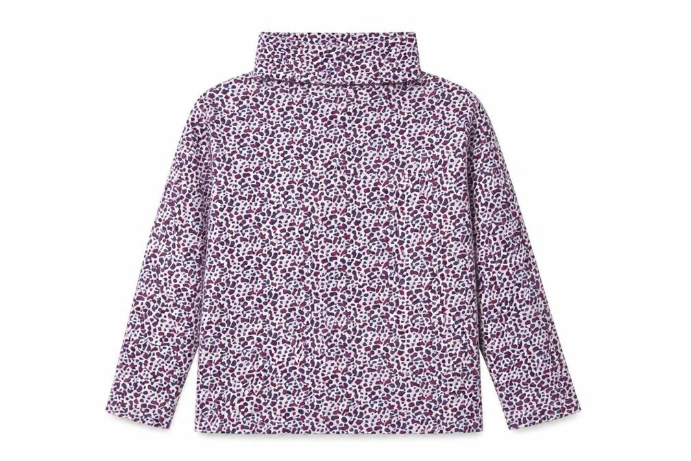 Iupilu Girls Multicoloured Geometric Cotton Basic Casual Size 2 Years Roll Neck