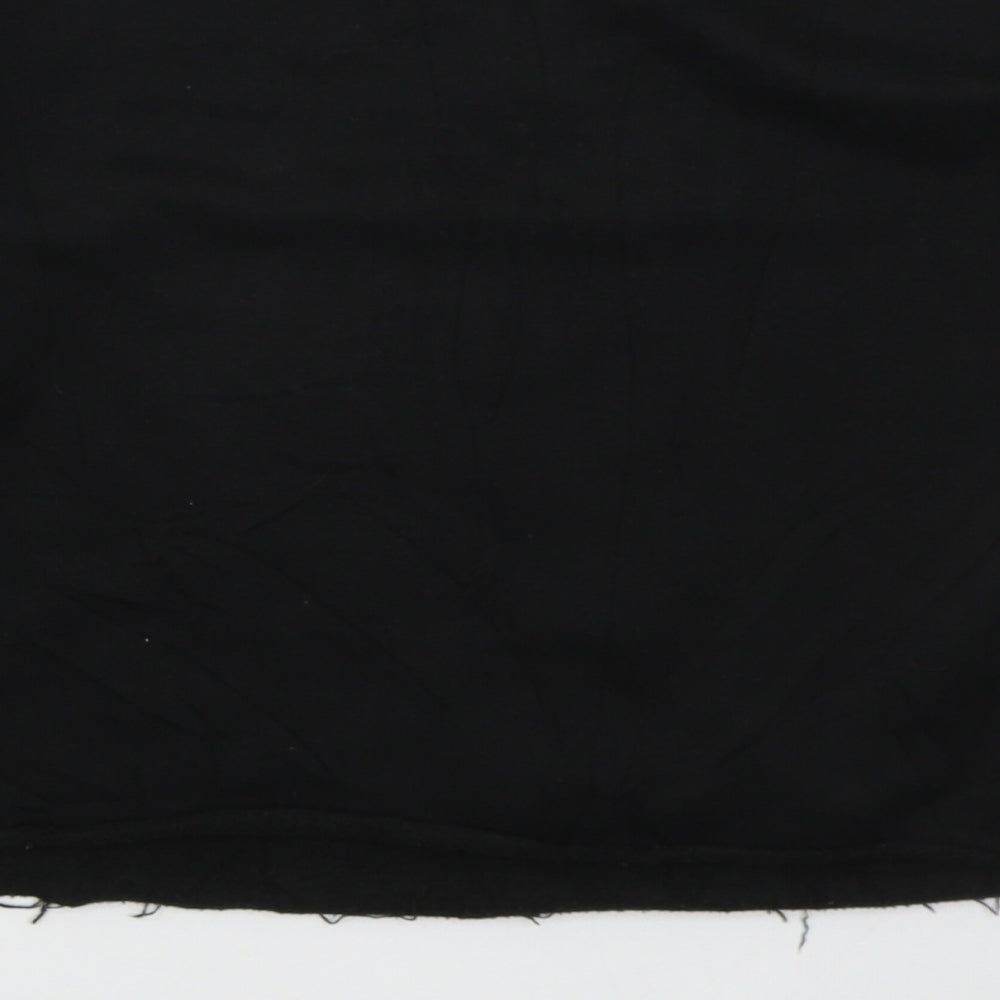 Primark Girls Black  Cotton Pullover Sweatshirt Size 12-13 Years  Pullover - Merci