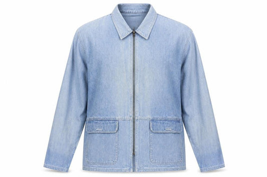 Mackays Womens Blue Jacket Zip Size S