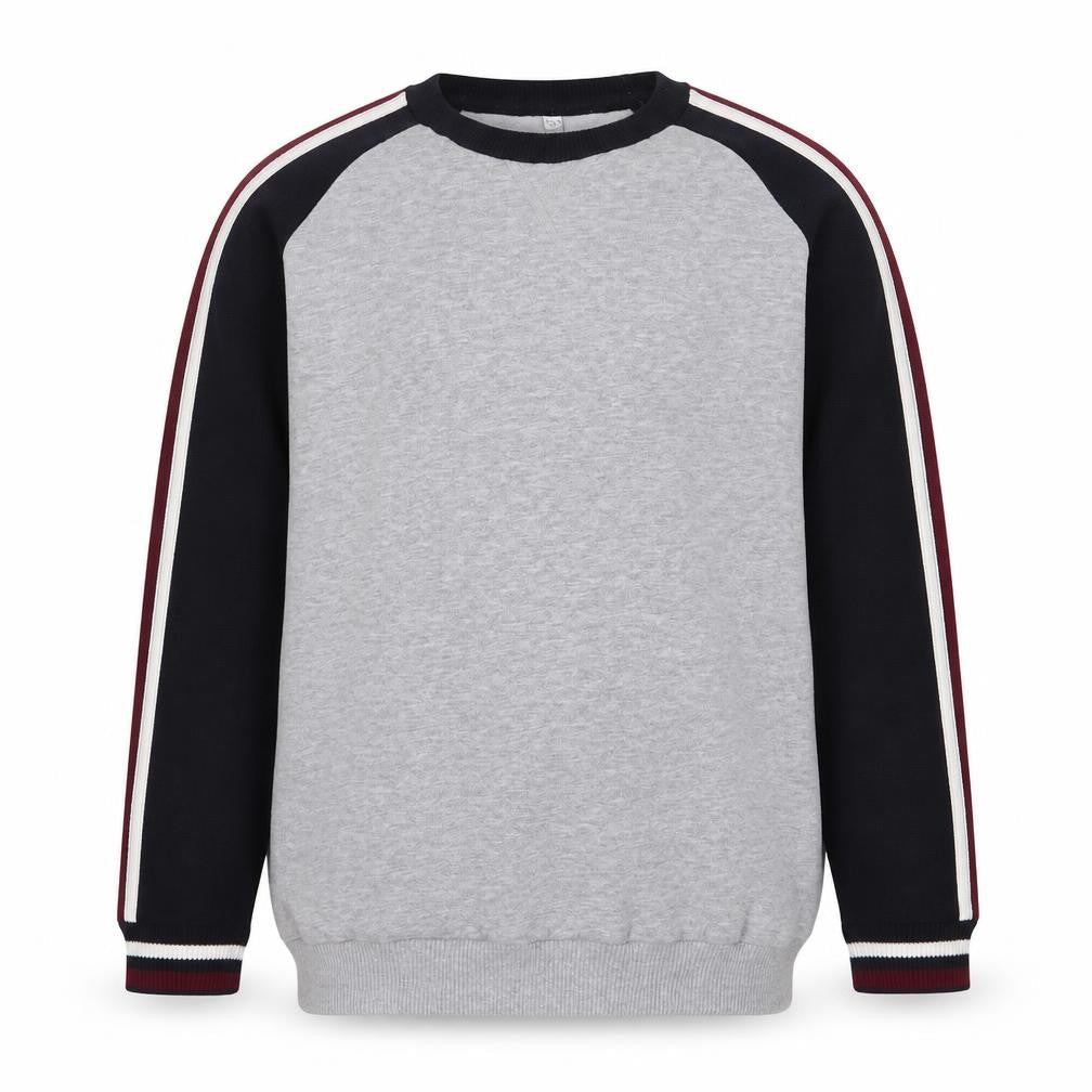 Marks and Spencer Girls Grey  Cotton Pullover Sweatshirt Size 13-14 Years  Pullover