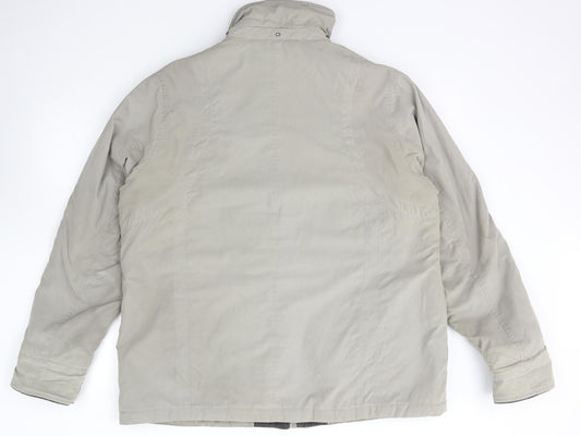 Papaya Womens Grey   Quilted Coat Size 18  Zip