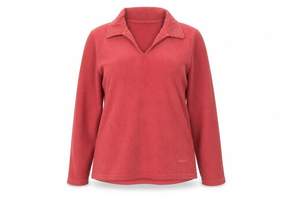 M&Co. Womens Pink  Polyester Pullover Sweatshirt Size M  Pullover