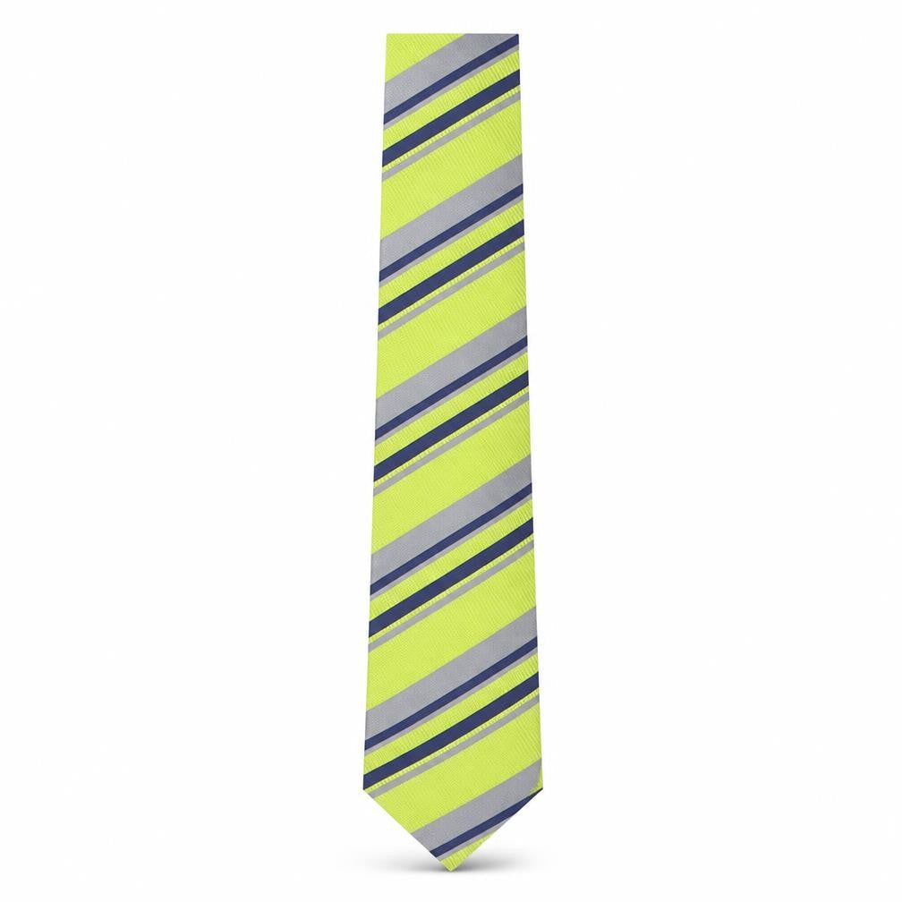 Van Laack Mens Multicoloured Striped Silk Pointed Tie One Size