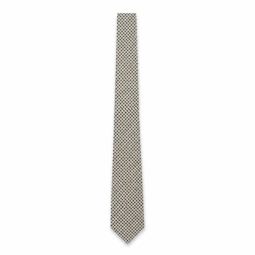 Luciano Versi Mens Multicoloured Plaids & Checks Silk Pointed Tie One Size