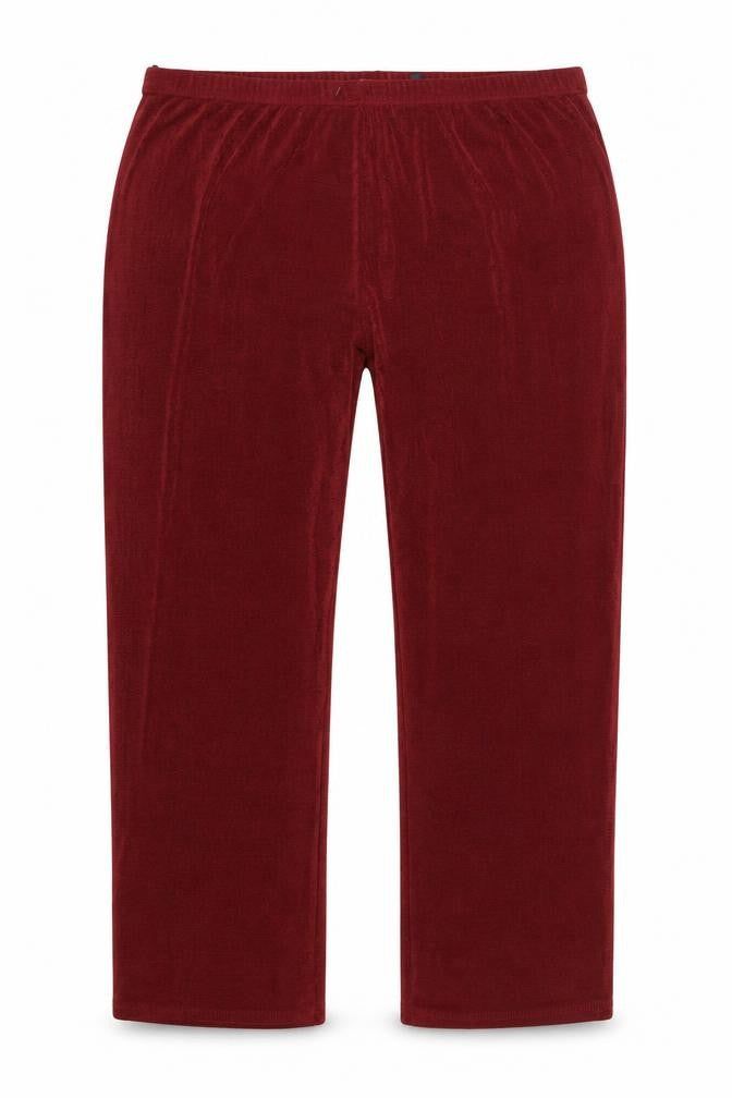 Julipa Womens Red  Polyester Trousers  Size 30 L27 in Regular