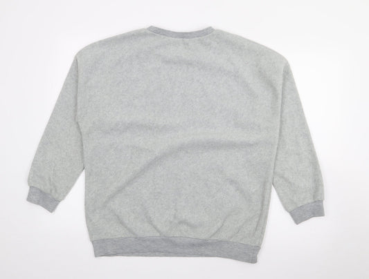 Preworn Womens Grey  Polyester Pullover Sweatshirt Size L   - Dandelion