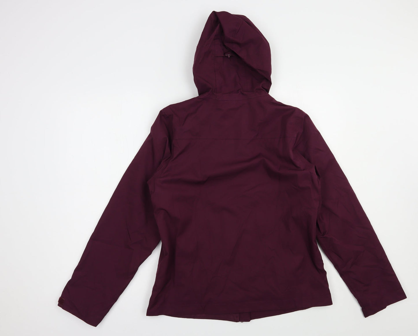Crane Womens Purple   Windbreaker Jacket Size 8  Zip