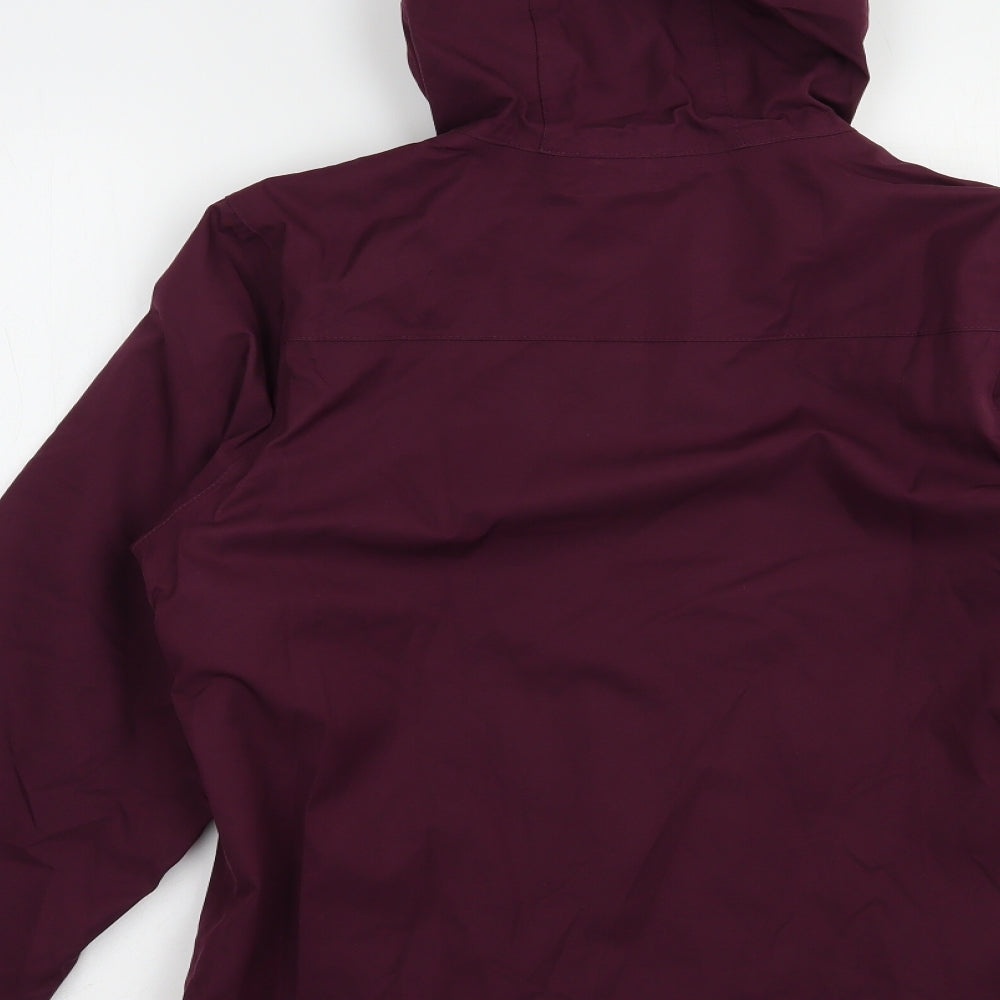 Crane Womens Purple   Windbreaker Jacket Size 8  Zip